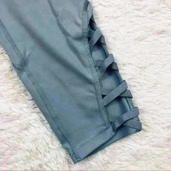 Victoria Sport Knockout Gray Thick Band Athletic Supportive Ankle Legging Size S - Picture 5 of 13